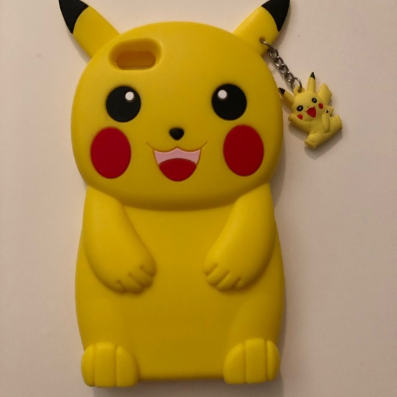 Pikachu Pokemon 3D iPhone 6/6s plus case - Picture 2 of 5